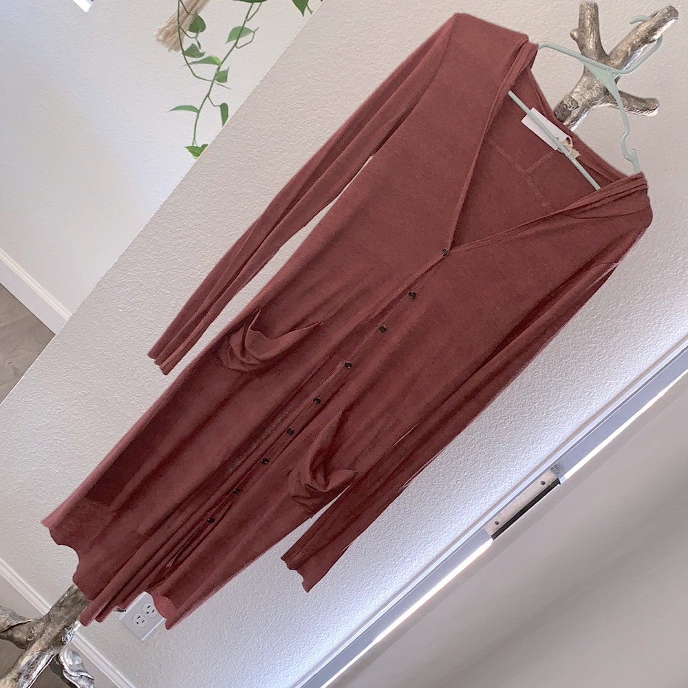 Long Hooded Sweater